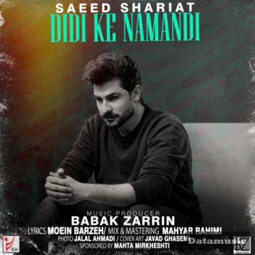 دانلود آهنگ دیدی که نماندی سعید شریعت