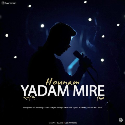 دانلود آهنگ یادم میره هونام 