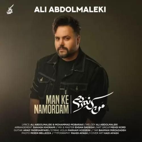 دانلود آهنگ من که نمردم علی عبدالمالکی